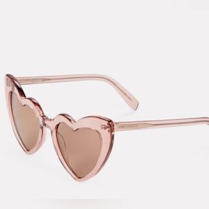 YSL LouLou Heart Shape Sunglasses Rare Curated Kit
